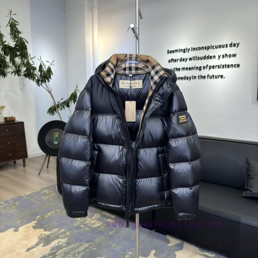𝗕𝘂𝗿𝗯𝗲𝗿𝗿𝘆 Burberry/Burberry letter badge down jacket𝗦𝗶𝘇𝗲𝟰𝟴 𝟱𝟬 𝟱𝟮 𝟱𝟰 𝟱𝟲  Product color scheme:ujruz2pk - Image 6