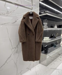 Top original versionMaxmara 2024 Autumn/Winter Teddy Bear Coat TEDDYDelivery original gift btv6jgqm8