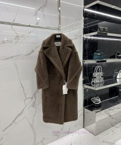 Top original versionMaxmara 2024 Autumn/Winter Teddy Bear Coat TEDDYDelivery original gift b2q4t07p5