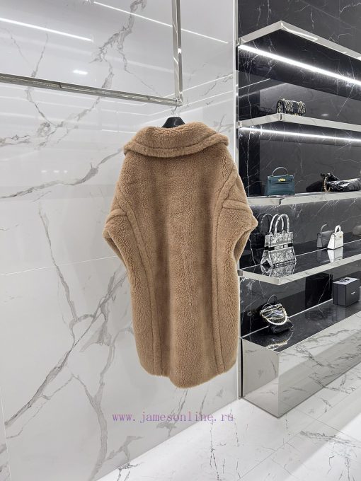 Top original versionMaxmara 2024 Autumn/Winter Teddy Bear Coat TEDDYDelivery original gift bx9guljln - Image 3
