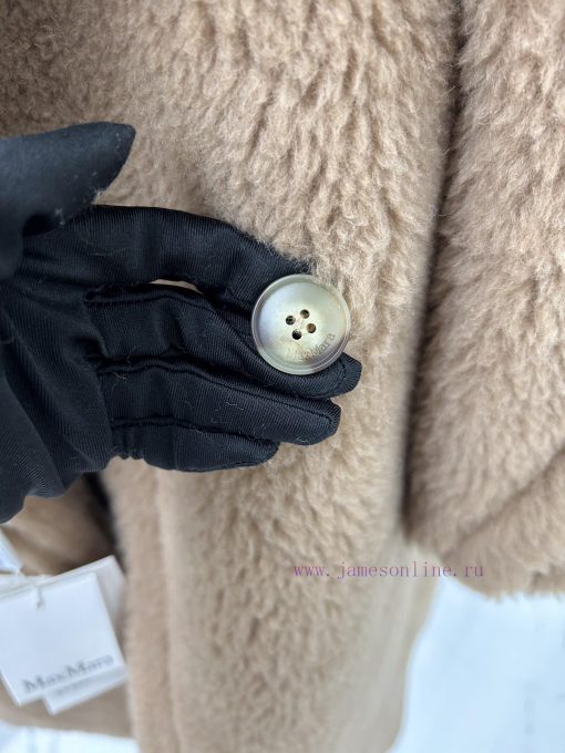Top original versionMaxmara 2024 Autumn/Winter Teddy Bear Coat TEDDYDelivery original gift bx9guljln - Image 7
