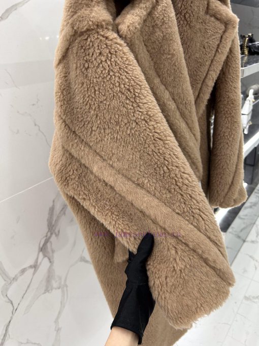 Top original versionMaxmara 2024 Autumn/Winter Teddy Bear Coat TEDDYDelivery original gift bx9guljln - Image 9