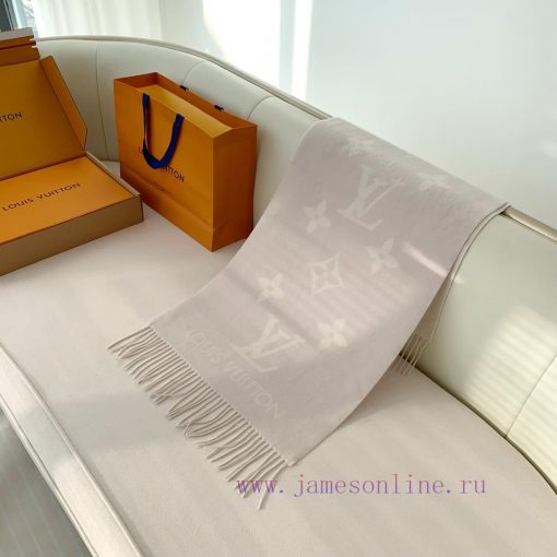 Top of the line original Louis Vuitton 24 new edition "REYKJAVIK Classic Solid Color Cashmerkdzo3r9l - Image 6