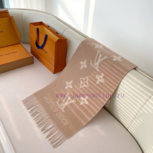 Top of the line original Louis Vuitton 24 new edition "REYKJAVIK Classic Solid Color Cashmersb11nj7b - Image 5
