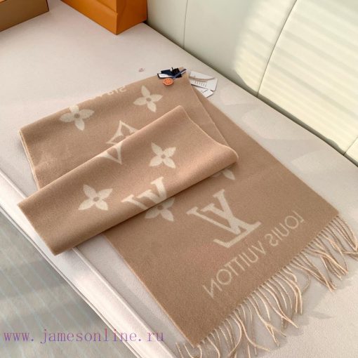 Top of the line original Louis Vuitton 24 new edition "REYKJAVIK Classic Solid Color Cashmersb11nj7b - Image 6