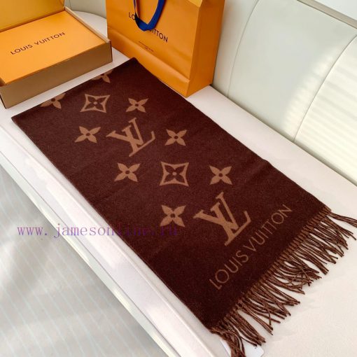 Top of the line original Louis Vuitton 24 new edition "REYKJAVIK Classic Solid Color Cashmer0sfgga1e - Image 5