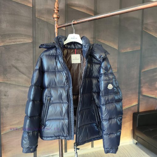 𝗠𝗼𝗻𝗰𝗲𝗿 | Dark Blue MayadescribeInfluenced by the iconic outerwear of the 1980s, the Maya jac3jbd5uwj - Image 5