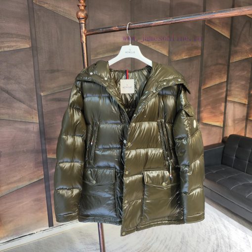 Chiablese goose down mid length down jacket with non removable hood, unisexSize 1, 2, 3, 4, 0d5xzc6h - Image 7