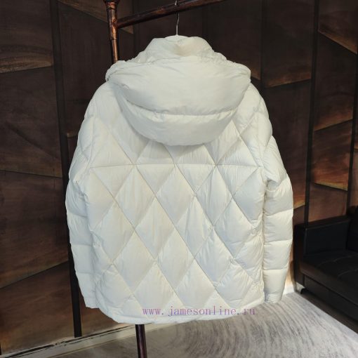 𝗠𝗼𝗻𝗰𝐥𝗲𝗿 Avery Goose Down Diamond Grid Detachable Hat Down JacketSize 1, 2, 3, 4, 5describeThkph0noub - Image 7