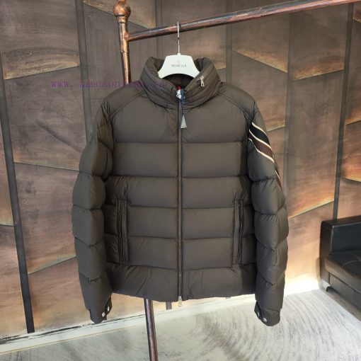 Solayan Sleeve Ribbon Style Goose Down Ultra Lightweight Down Jacket with Storage Function H4vzafzdr - Image 2