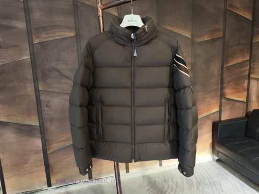 Solayan Sleeve Ribbon Style Goose Down Ultra Lightweight Down Jacket with Storage Function H4vzafzdr - Image 3