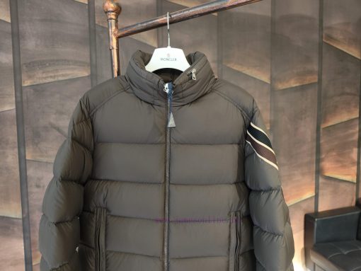 Solayan Sleeve Ribbon Style Goose Down Ultra Lightweight Down Jacket with Storage Function H4vzafzdr - Image 7
