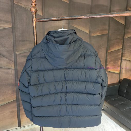 Solayan Sleeve Ribbon Style Goose Down Ultra Lightweight Down Jacket with Storage Function Hyc17n4jb - Image 9