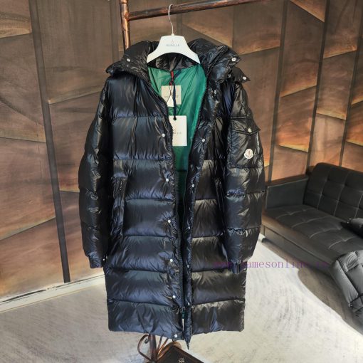 WelfareTop of the line original 90 white duck down, classic patent leather glossy long MayaNv69ts45f - Image 7