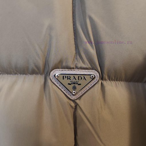 Top tier goose down Prada lamb wool splicing down jacketSize 48-50-52-54-56 unisexOfficial w4vklc8sm - Image 10