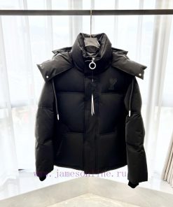 Top original versionFW22 AMI heart-shaped silhouette chest logo/short down jacketProduct colsbms50pj