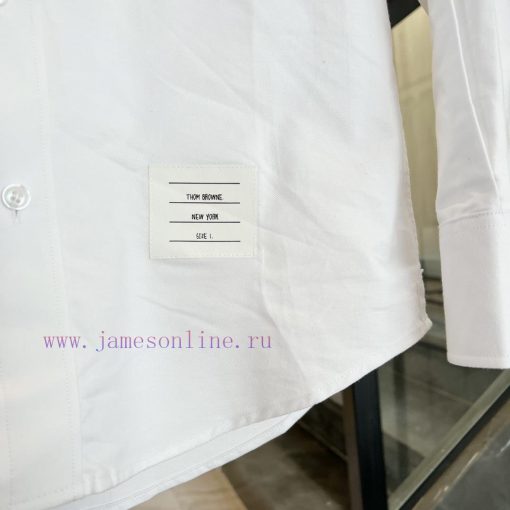 𝐓𝐇𝐎𝐌𝐁𝐑𝐎𝐖𝐍𝐄 | Tom Brown/Red White Blue Wide Ribbon ShirtTB Red White Blue Wide Ribbon Shirt U00kdh2sq - Image 8