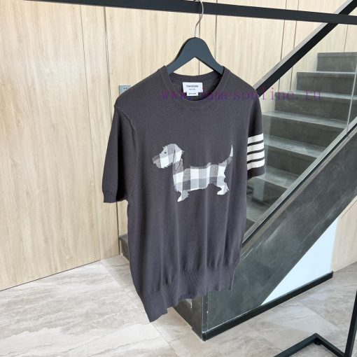 𝐓𝐇𝐎𝐌𝐁𝐑𝐎𝐖𝐍𝐄 Tom Brown | Dog Knitted Short SleeveTB puppy knitted short sleeved unisexColor scx6y0g8ii - Image 4