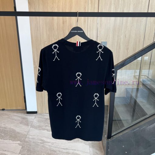 𝐓𝐇𝐎𝐌𝐁𝐑𝐎𝐖𝐍𝐄 Tom Brown | Stickman Printed Short Sleeve TTB matchstick printed short sleeved T-jcbk9v1m - Image 10