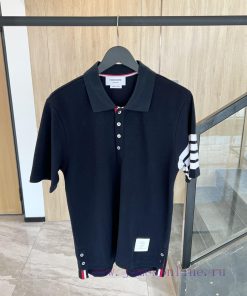 𝐓𝐇𝐎𝐌𝐁𝐑𝐎𝐖𝐍𝐄 Tom Brown | Classic Pearl PoloTB Classic Bead Woven POLO UnisexColor matching: why8uv6u4w