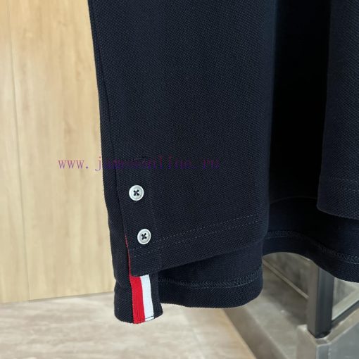 𝐓𝐇𝐎𝐌𝐁𝐑𝐎𝐖𝐍𝐄 Tom Brown | Classic Pearl PoloTB Classic Bead Woven POLO UnisexColor matching: why8uv6u4w - Image 9