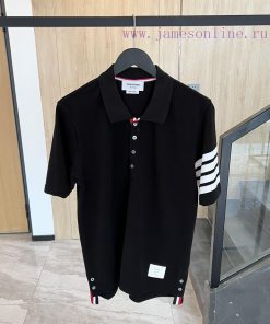 𝐓𝐇𝐎𝐌𝐁𝐑𝐎𝐖𝐍𝐄 Tom Brown | Classic Pearl PoloTB Classic Bead Woven POLO UnisexColor matching: whlblcqri1