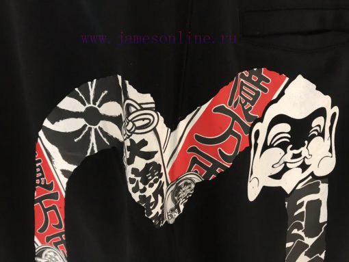 Evisu Top Pure OriginalEvisu/Fushen/Buddha Head Damo/Billion taels/Large M printed sweatpanthfw6b9fr - Image 7