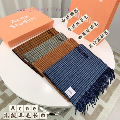 Top original versionThe Acne small grid AB face fairy scarf is incredibly gentle, with versagob1btuk