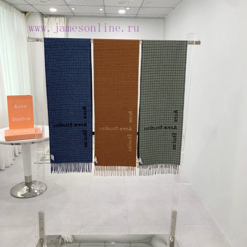 Top original versionThe Acne small grid AB face fairy scarf is incredibly gentle, with versagob1btuk - Image 5