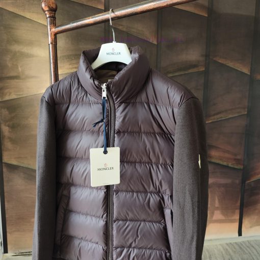 Top grade goose down Moncler cotton knitted down jacketSize 1, 2, 3, 4, 5Color scheme: blackpcxbeecx - Image 6