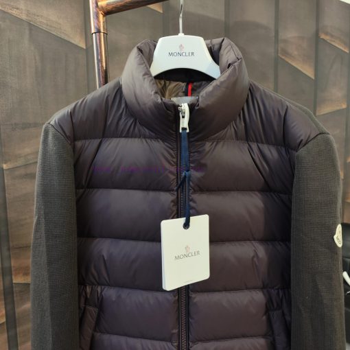 Top grade goose down Moncler cotton knitted down jacketSize 1, 2, 3, 4, 5Color scheme: blackpcxbeecx - Image 7