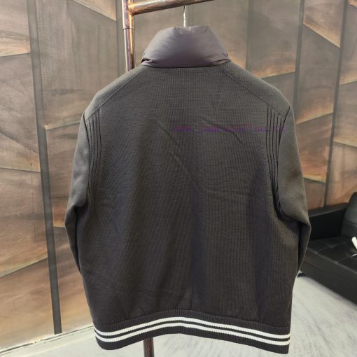 Top grade goose down Moncler cotton knitted down jacketSize 1, 2, 3, 4, 5Color scheme: blackpcxbeecx - Image 10