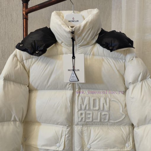 Authentic goose down core private chat𝗠𝗼𝗻𝗰𝗹𝗲𝗿 | Mengkou Mengkelai FW22 Abbaye/Short Down Jac8wh5cylt - Image 3