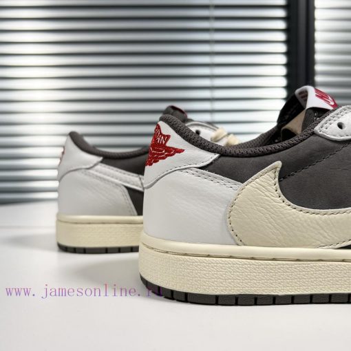Three party joint venture: 𝙏𝙧𝙖𝙫𝙞𝙨𝙎𝙤𝙩𝙩𝙭𝘼𝙞𝙧𝙅𝙤𝙧𝙙𝙖𝙣 1 𝙇𝙤𝙬Aj1 Reverse Hook Low Help "Grey White"Srt9u0q8m - Image 6