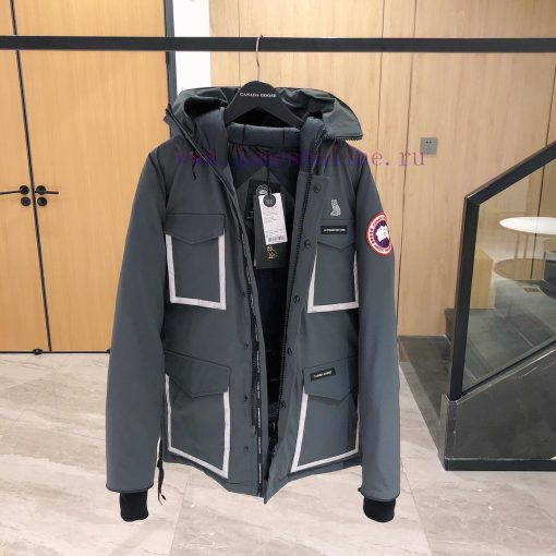 𝘾𝘼𝙉𝘼𝘿𝘼 𝙂𝙊𝙊𝙎𝙀𝙭𝙊𝙑𝙊 🦉CANADA GOOSExOVO collaboration/Canada Goose Owl collaboration limited edigbh7e5tb - Image 8