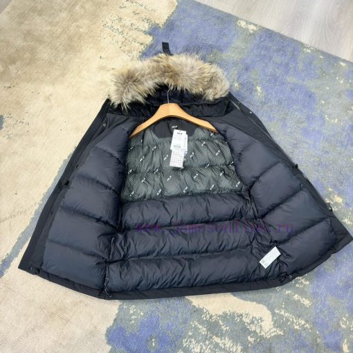 Authentic grade𝗠𝗹𝗕 New York Yankees logo big fur collar workwear down jacket/men's and women9ceycxq6 - Image 7
