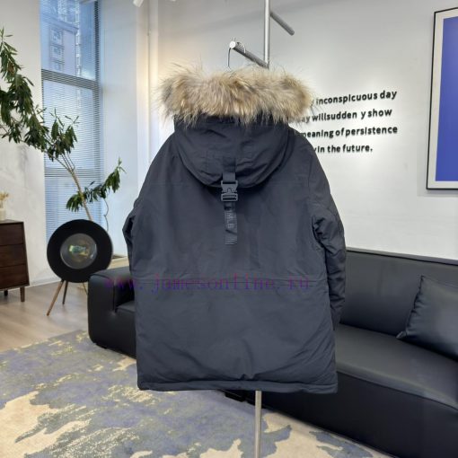 Authentic grade𝗠𝗹𝗕 New York Yankees logo big fur collar workwear down jacket/men's and women9ceycxq6 - Image 9