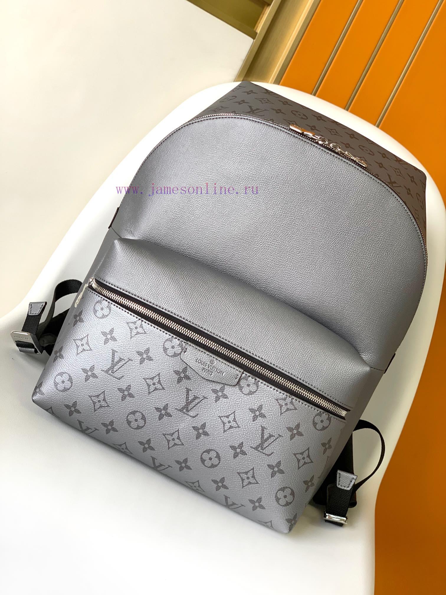 Louis Vuitton Bags Real Shot ImageDiscovery Small Backpack M30230 Black M30229 Blue M30835 Silver M30953 WhiteDisc 4588jedo