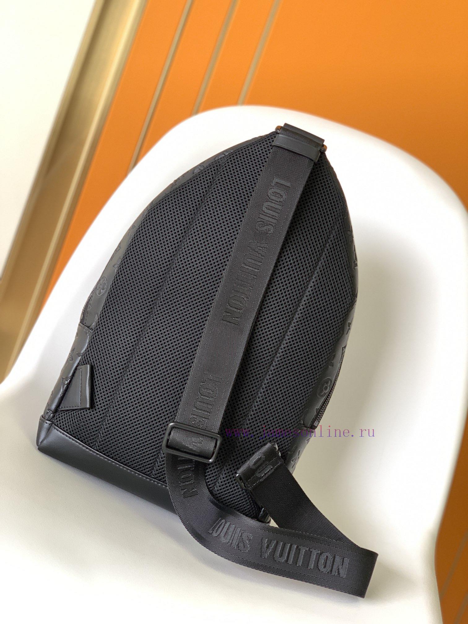 Louis Vuitton Bags M46107 Racer Shoulder Bag Exudes The Elegant Atmosphere Of Louis Vuitton MONOGRAM Shadow Leathe 6f9yt7yn - Image 4