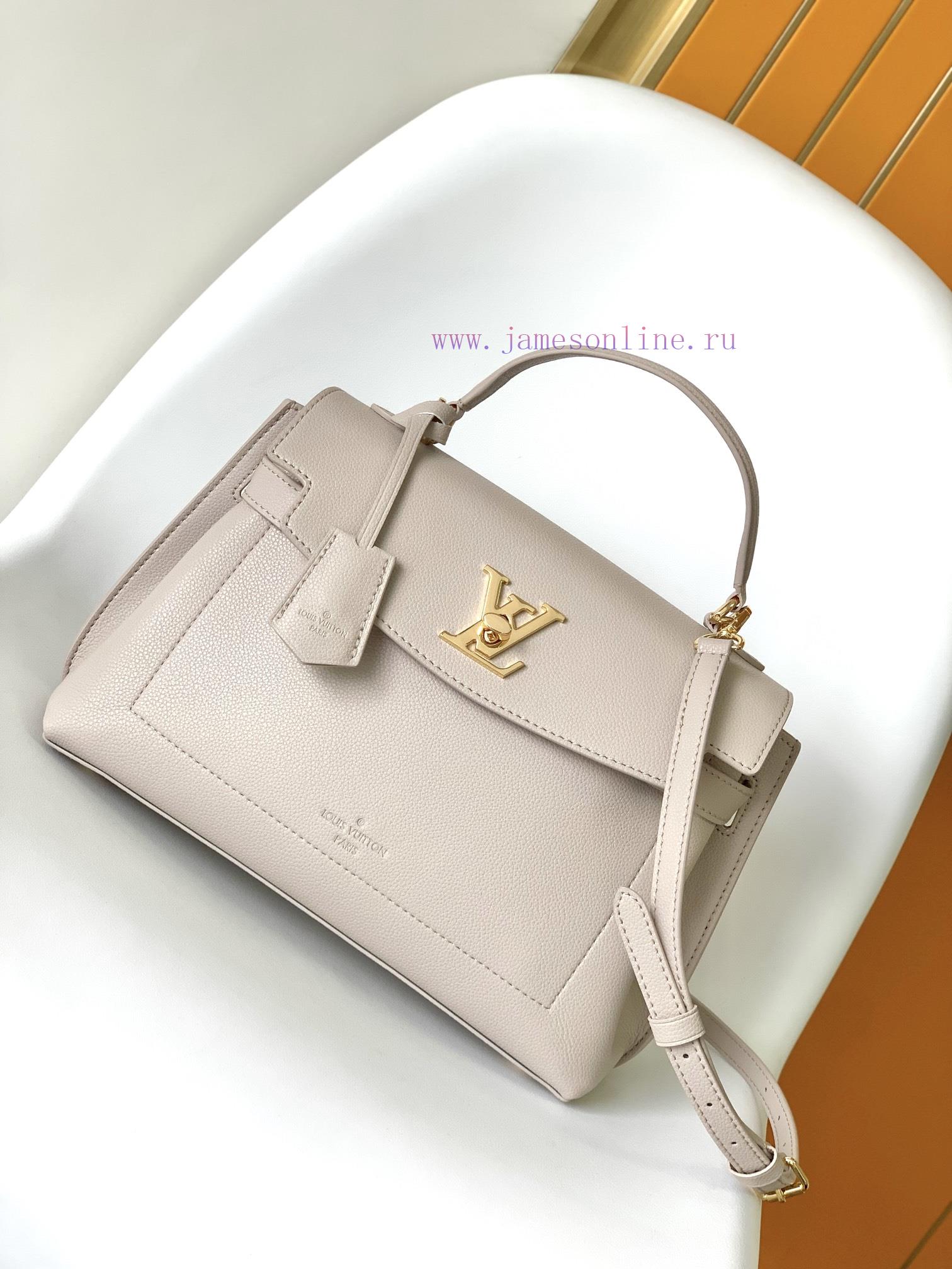 Louis Vuitton Bags M51395 Black M56094 Grey This Lockme Ever Single Handle Handbag Is Crafted From Soft Cowhide Le wxshhv3m