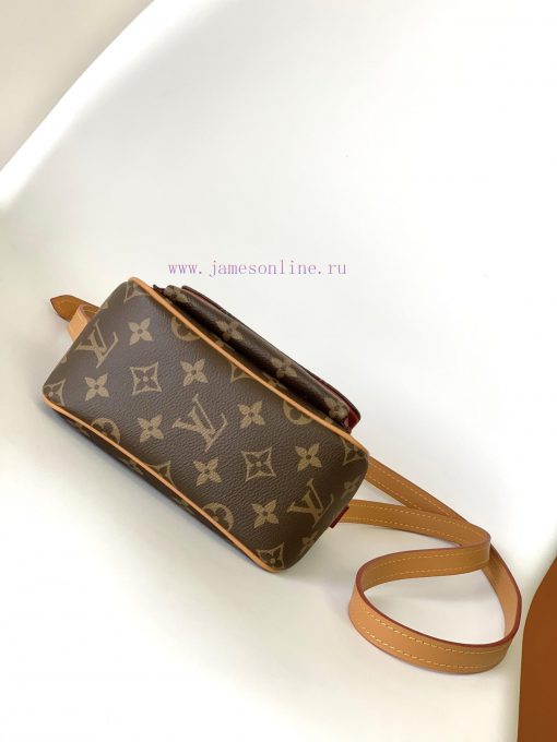 Louis Vuitton Bags M51165 Vintage Small Square Bag With Vintage Flowers Presents A New Interpretation Of The Never n0xpnjvm - Image 5