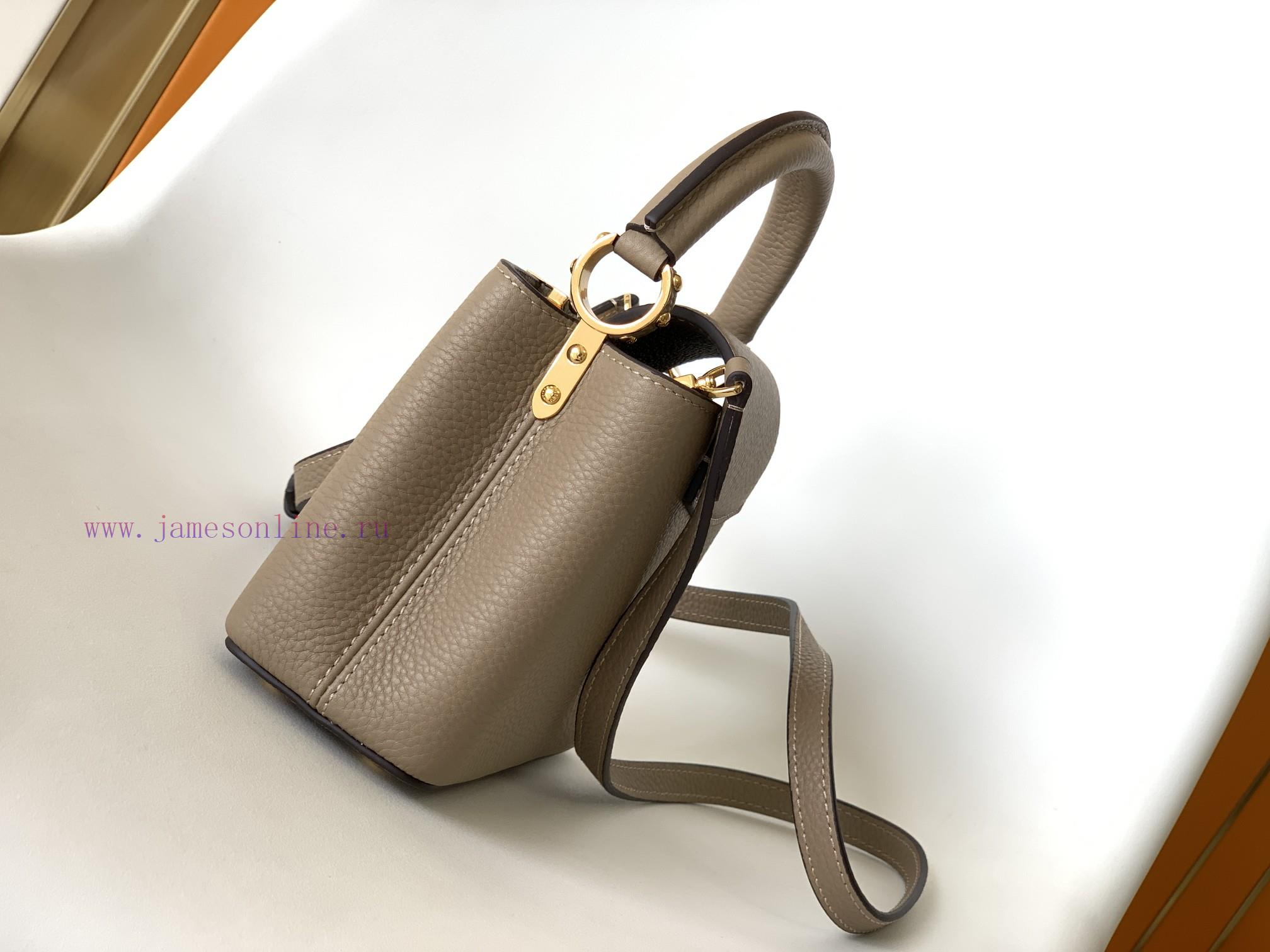 Louis Vuitton Bags Double Eleven Eventoriginal SingleCOW LEATHERM56071 Grey Capucines Mini Handbag Made Of Importe bwuygcvd - Image 3