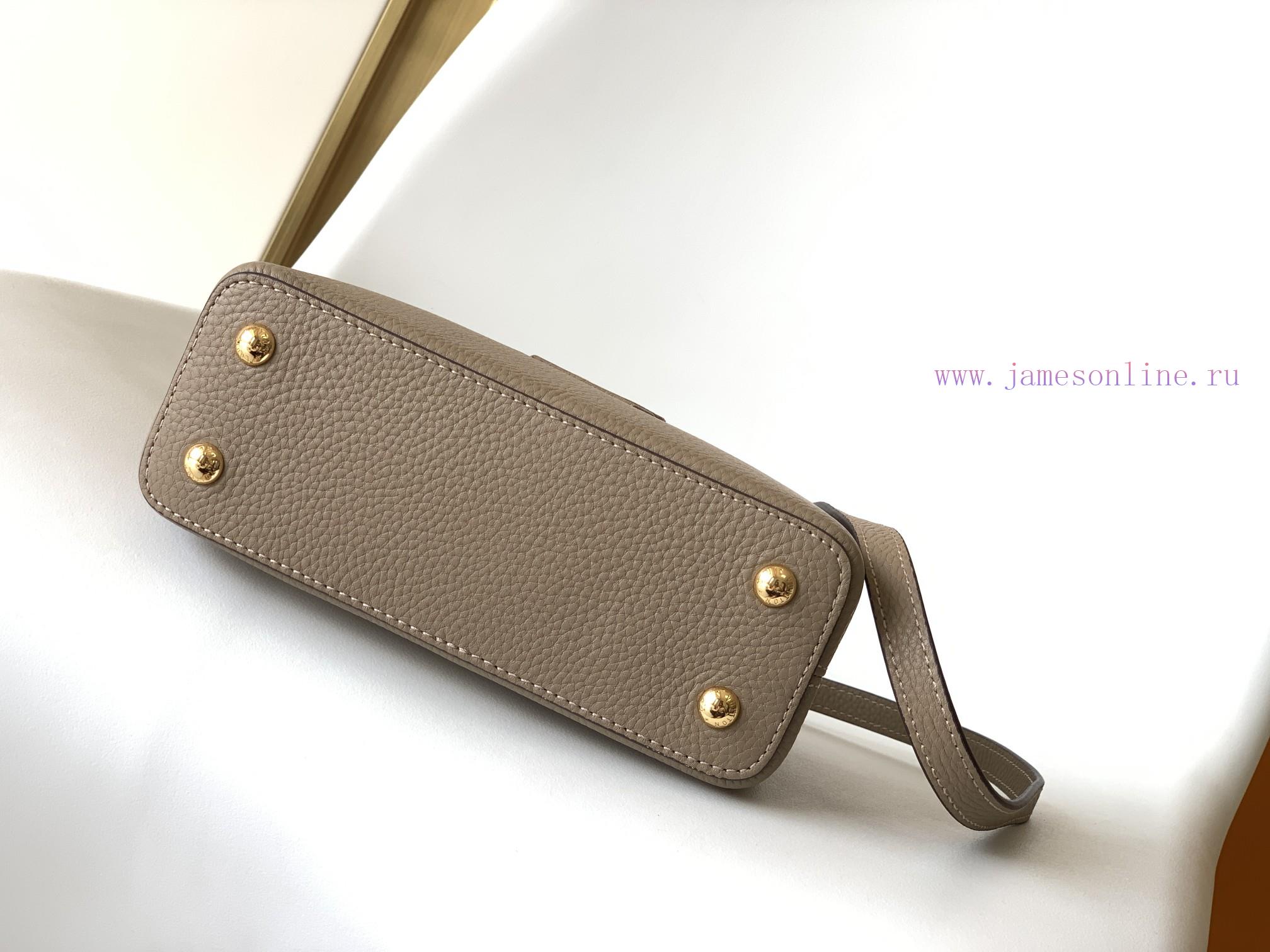 Louis Vuitton Bags Double Eleven Eventoriginal SingleCOW LEATHERM56071 Grey Capucines Mini Handbag Made Of Importe bwuygcvd - Image 5