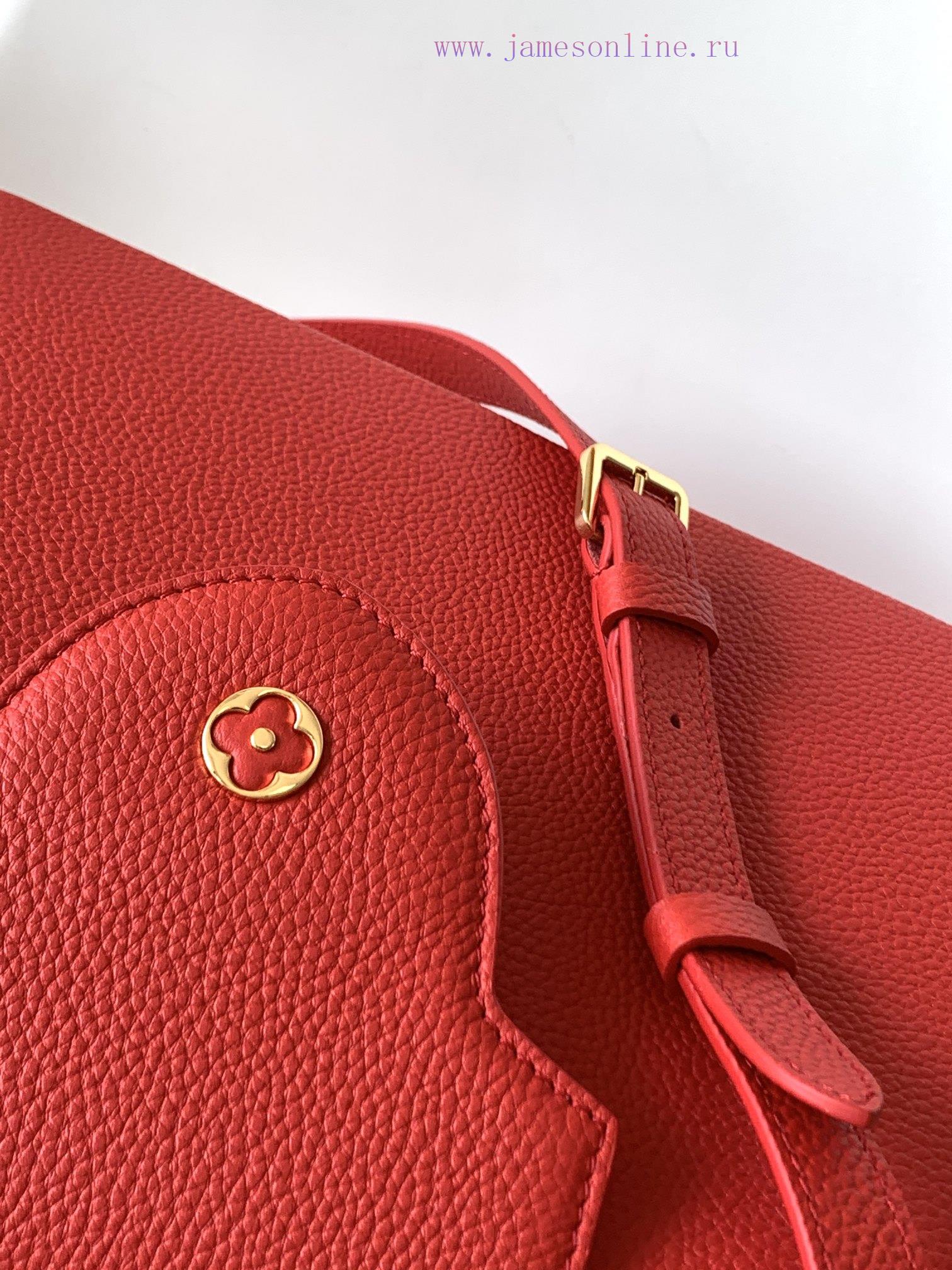 Louis Vuitton Bags Original SingleCOW LEATHERM59882 M42259 Red Medium Capucines BB Handbag Made Of Imported Calf L 5oop456s - Image 8