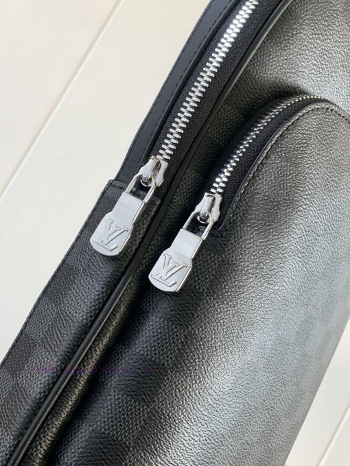 Louis Vuitton Bags Style M45302 Black Grid This Avenue Shoulder Bag Is Made Of Damier Graphite Canvas With Louis V iqhdba2d - Image 8