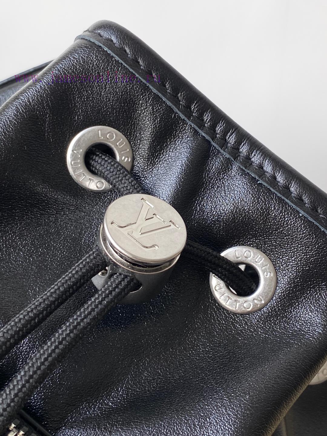 Louis Vuitton Bags M13985 Black 163c Full Leather Handbag NO É CARGO Handbag This No é Cargo Jmlt Small Bucket Bag g8881zqe - Image 7