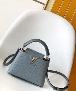 Louis Vuitton Bags N87312 Ostrich Pattern: This Capucines BB Handbag Is From The Trilogy Collection And Features T g6en4mit