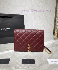 Yves Saint Laurent Bags 𝘽𝙀𝘾𝙆𝙔 𝟮𝟱𝙘𝙢Becky diamond stitched lambskin chain bagAbsolutely right, it belongs to the "Love ab67f6i5