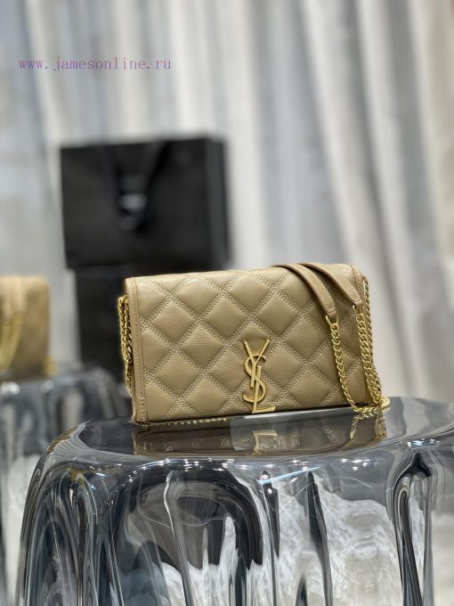 Yves Saint Laurent Bags 𝑵𝒆𝒘 _ New ColorBecky diamond stitched lambskin chain bagAbsolutely right, it belongs to the 85w3ugk3 - Image 2