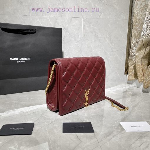 Yves Saint Laurent Bags 𝘽𝙀𝘾𝙆𝙔 𝟮𝟱𝙘𝙢Becky diamond stitched lambskin chain bagAbsolutely right, it belongs to the "Love ab67f6i5 - Image 3